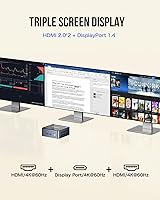 GMKtec Mini Desktop Computer M3, Intel Core i5-12450H, 16GB RAM, 512GB SSD — image 4