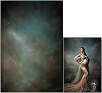 HMTFOTO 6x9ft Aqua Backdrop — image 1