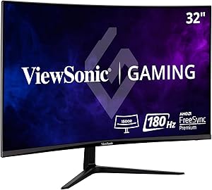 ViewSonic VX3218-PC-MHD 32-Inch Curved 1080p Gaming Monitor
