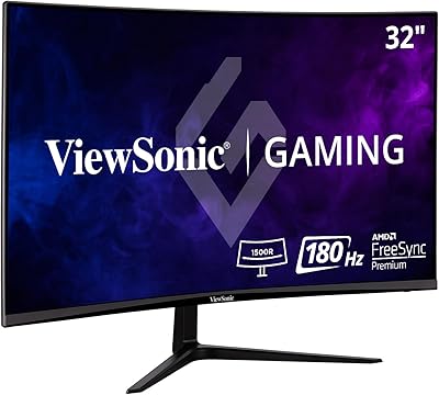 ViewSonic VX3218-PC-MHD 32-Inch Curved 1080p Gaming Monitor