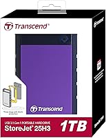 Transcend StoreJet 25H3 1TB Portable External Hard Drive — image 3