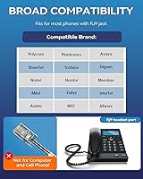 Wantek 602QS2 Telephone Headset — image 2