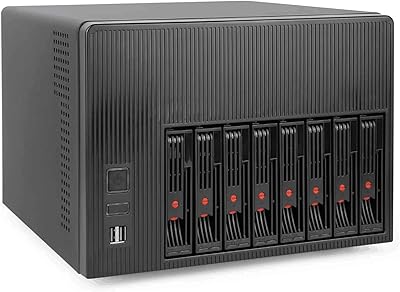 AUDHEID K7 8 Bay NAS Case