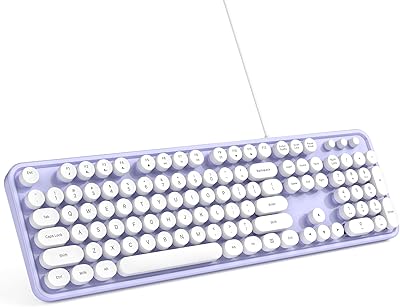MOWUX Retro Typewriter Keyboard