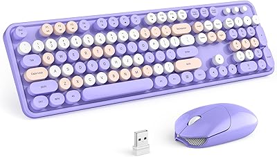 KNOWSQT Wireless Keyboard and Mouse Combo