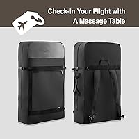 DR.LOMILOMI Portable Massage Table 302 Halia (Black, Standard) — image 4