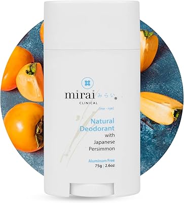 Mirai Clinical All Natural Deodorant Unscented 75g