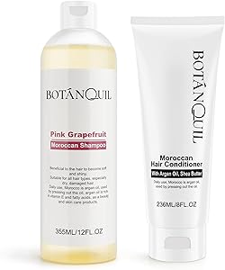 BOTANQUIL Argan Oil of Morocco Shampoo and Conditioner Set Review