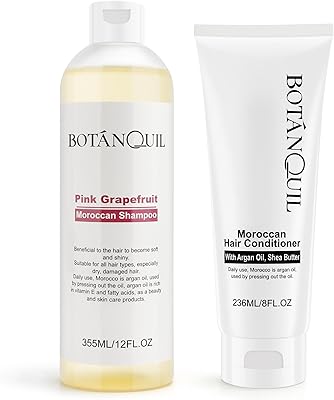 BOTANQUIL Argan Oil of Morocco Shampoo and Conditioner Set