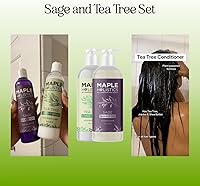 Maple Holistics Tea Tree Sage Shampoo and Conditioner Set, 8oz — image 2