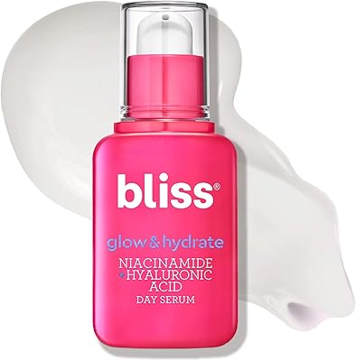 Bliss Glow & Hydrate Serum - Niacinamide + Hyaluronic Acid, 1 Fl Oz