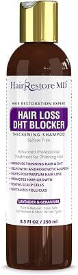 HairRestore MD DHT Blocker Shampoo – Lavender & Geranium, 9.91oz