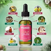 Madani Naturals Scalp Stimulator Hair Growth Oil 2oz — image 3