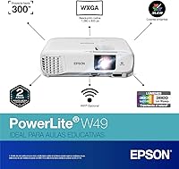 Epson PowerLite W49 LCD Projector — image 2