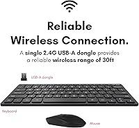 Macally Small Wireless Keyboard and Mouse Combo — image 3