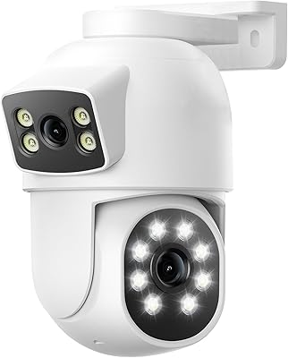 Camcamp Dual Lens Security Camera Outdoor