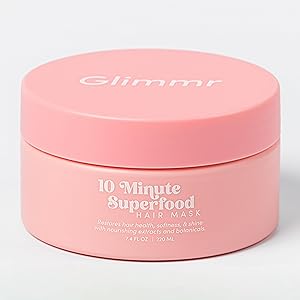 Glimmr 10-Minute Hair Mask for Damaged Hair – 10.23oz