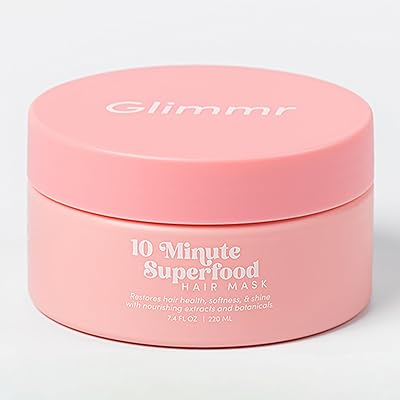Glimmr 10-Minute Hair Mask for Damaged Hair – 10.23oz