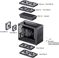 JONSBO Z20 Micro-ATX Mini Tower PC Case — image 4