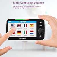 VTimes VT50 Baby Monitor with 5″ LCD Screen — image 2