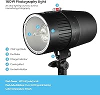 LimoStudio AGG1756 160W Photo Monolight Flash Strobe Light — image 3