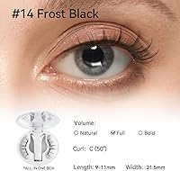 WOSADO Magnetic Eyelashes No.14 Frost Black — image 3