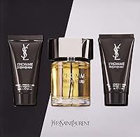 Yves Saint Laurent L'Homme Men Gift Set 3.3oz EDT Spray, 1.6oz After Shave Balm, 1.6oz Shower Gel — image 5