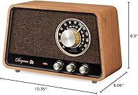 Sangean WR-55 50th Anniversary Edition Analog Wooden Cabinet Radio — image 7