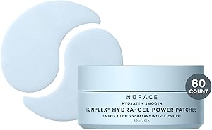 NuFACE IonPlex Hydra-Gel Power Under Eye Patches - 60 Count Review