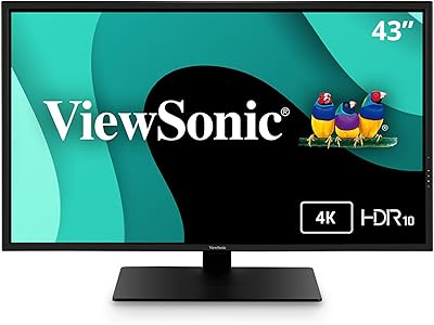 ViewSonic VX4381-4K 43-Inch 4K UHD Monitor