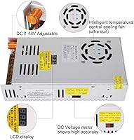 Titoe AD-01 Adjustable DC Power Voltage Converter 0-48V 10A — image 3