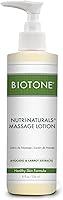 Biotone Nutri-Naturals Massage Lotion, 8oz - Avocado Scent — image 1