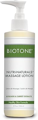Biotone Nutri-Naturals Massage Lotion, 8oz - Avocado Scent