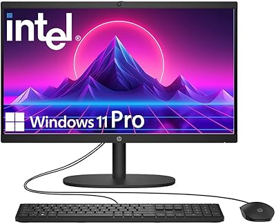 HP 22″ All-in-One Desktop (N100, 8GB DDR5, 128GB)