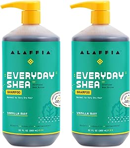 Alaffia EveryDay Shea Shampoo, Vanilla Mint, 32 Fl Oz (2-Pack) Review