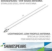 Shakespeare 5215 3' Stainless Steel Whip Antenna — image 2