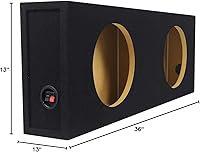 Rockville RDSM10 Dual 10″ Shallow Mount Subwoofer Enclosure — image 5