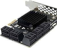 Trotwei SSU-10P-SATA3 10-Port SATA PCIe Expansion Card — image 3