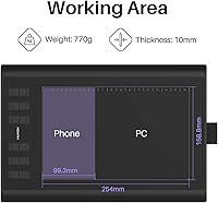 Huion Inspiroy H1060P Graphics Drawing Tablet — image 3