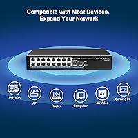 VIMIN 18-Port 2.5G Unmanaged Switch — image 3