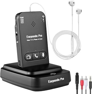Earpanda Pro TV Headphones Wireless for Seniors
