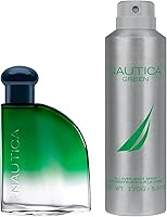 Nautica Color Green Giftset 1.7oz EDT + 6oz Deodorizing Body Spray — image 2