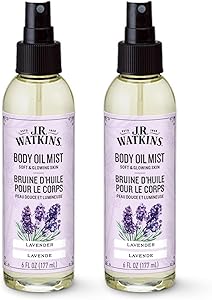 J.R. Watkins Naturally Hydrating Body Oil Mist, Lavender, 6 fl oz, 2 Pack Review