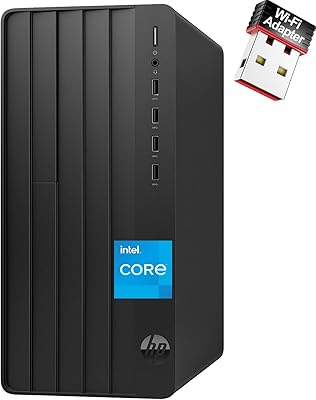 HP Pro Tower 290 G9 Desktop PC, Intel Core i3-13100, 16GB RAM, 512GB SSD