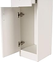 BarberPub Locking Wall Mount Hair Styling Station (White) — image 7