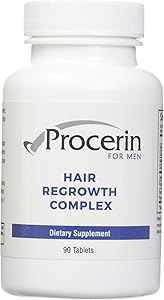 Procerin Hair Regrowth Tablets for Men, 90 Count Review