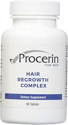 Procerin Hair Regrowth Tablets for Men, 90 Count