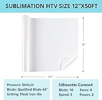 HTVRONT Sublimation HTV 50FT Matte — image 5