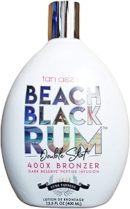 Tan Asz U Beach Black Rum Tanning Lotion 400X - 13.5oz Review