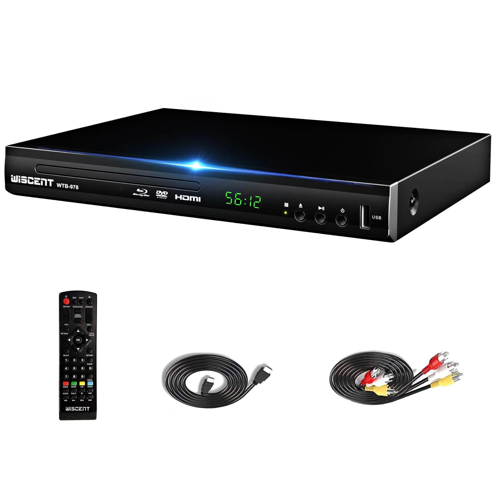 WISCENT WTB-978 Blu-Ray DVD Player | Review & Rating
